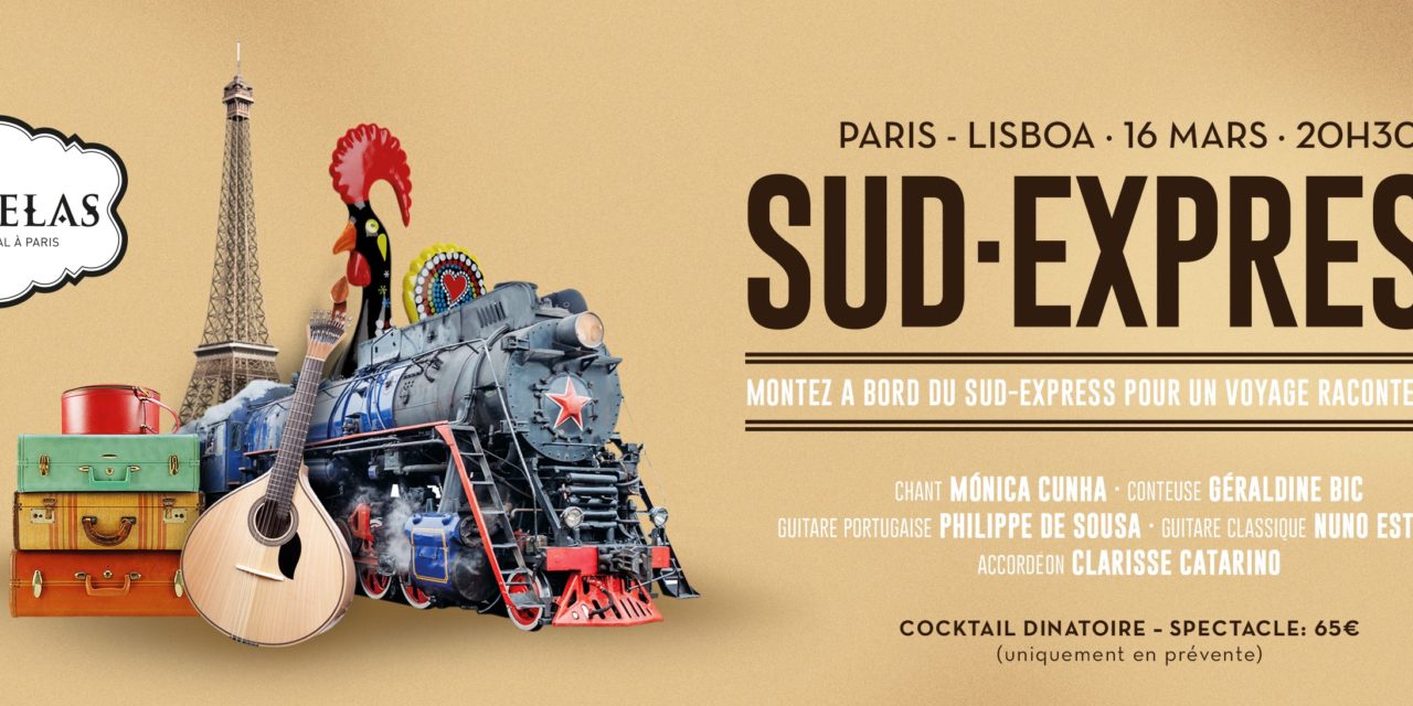 Sud Express Paris – Lisboa 16 Mars 2018 🗓