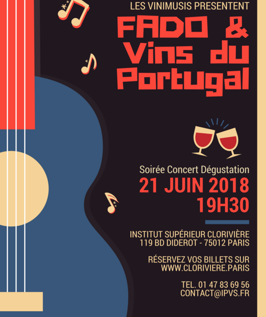 Fête de la musique : Musiques de Fado et Vins du Portugal 🗓 🗺