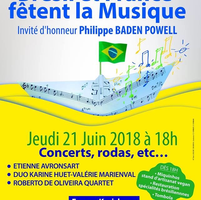 Brésil et France fêtent la Musique 🗓 🗺