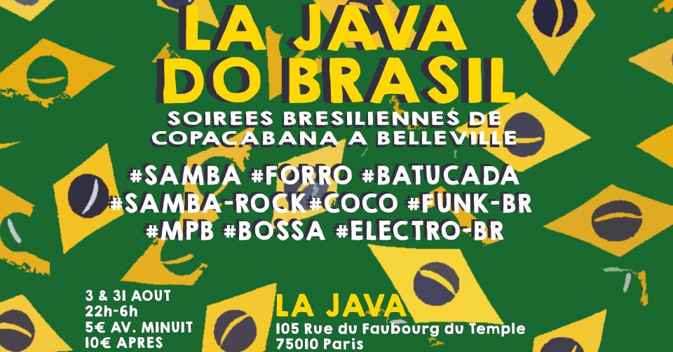 La java do brasil 🗓 🗺