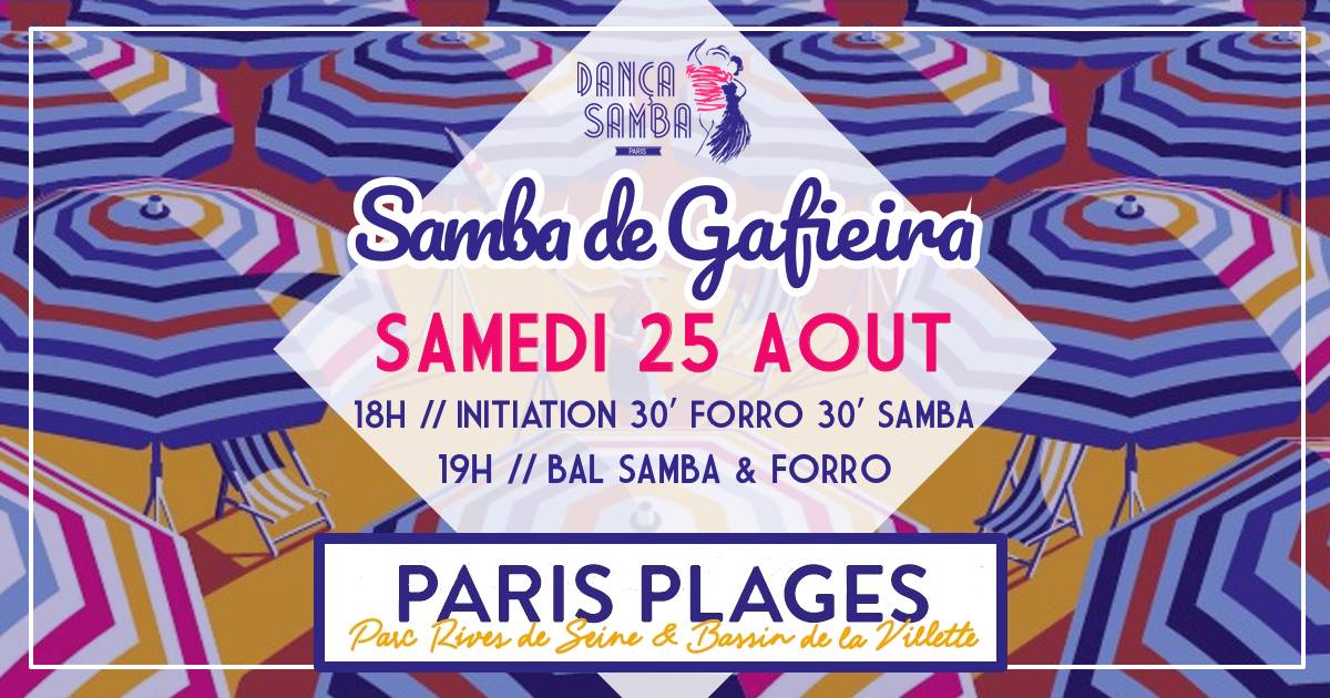 Samba de Gafieira @ Paris Plage 🗓 🗺